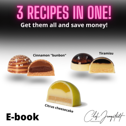 3 Recipe in one - Cinnamon, Tiramisu & Cheesecake