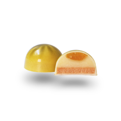 Calamansi-Cheesecake bonbon