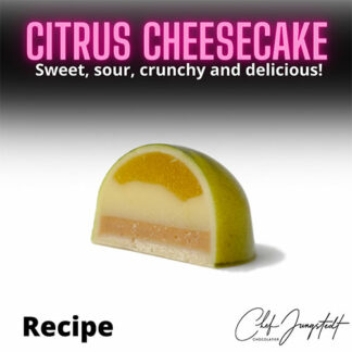 Citrus cheescake bonbon recipe