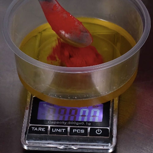 Measure caco butter